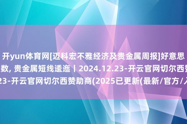 开yun体育网[迈科宏不雅经济及贵金属周报]好意思联储调低来岁降息次数, 贵金属短线逶迤丨2024.12.23-开云官网切尔西赞助商(2025已更新(最新/官方/入口)