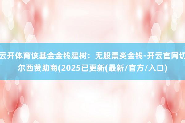 云开体育该基金金钱建树：无股票类金钱-开云官网切尔西赞助商(2025已更新(最新/官方/入口)